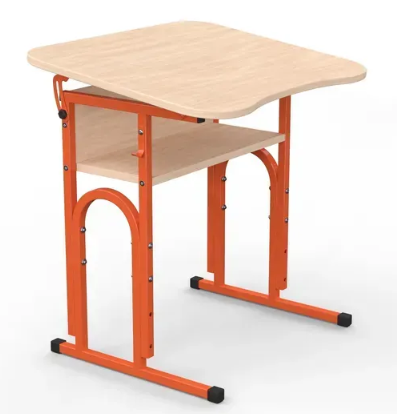 Стіл учнівський 05 №4-6/700х500 рег.нахил МФ Вересень